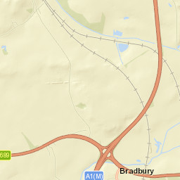 A689, Ferryhill, County Durham DL17 0LH Street Map