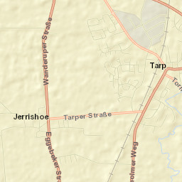 Jerrishoe Street Map