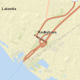 Rødbyhavn Street Map