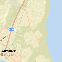 Baltiysk Street Map