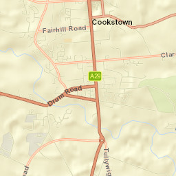 Cookstown Street Map
