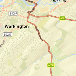 13 Station Road, Workington, Cumbria CA14 Street Map