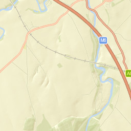 M6, Penrith, Cumbria CA10, UK Street Map