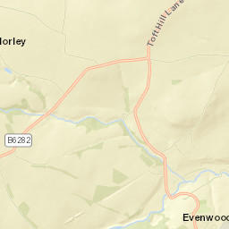 16 Ramshaw Lane, Ramshaw, Bishop Auckland Street Map