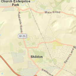1 Central Parade, Shildon, County Durham Street Map