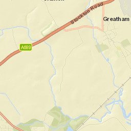 Greatham Street Map