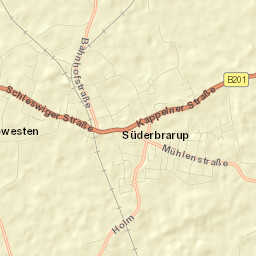Süderbrarup Street Map