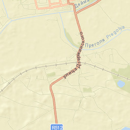 Gvardeysk Street Map