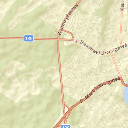 Prienai Street Map