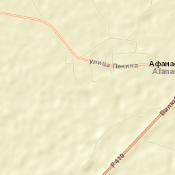 Afanas’yeva Street Map