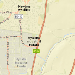 11 Lowery Road, Newton Aycliffe, County Durham Street Map