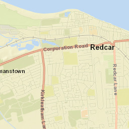 161 Roseberry Road, Redcar, Redcar and Cleveland Street Map