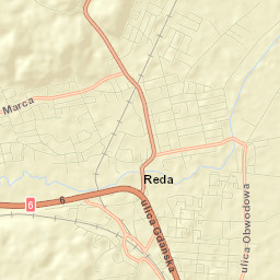 Reda Street Map