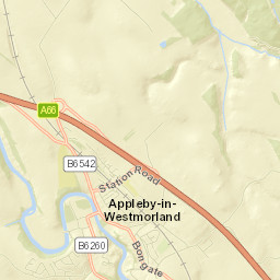 1 The Sands, Town Centre, Appleby-in-Westmorland Street Map