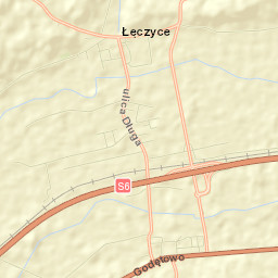 Łęczyce Street Map
