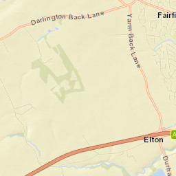 Stockton-on-Tees TS21 1PR, UK Street Map