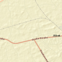Jübek Street Map