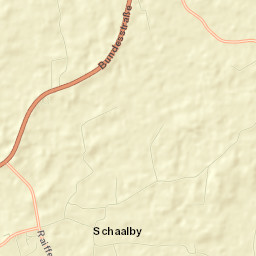 Schaalby Street Map