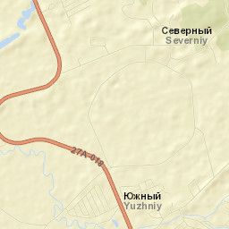 Yuzhnyy Street Map