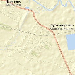 Subkhankulovo Street Map