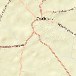 Coalisland Street Map