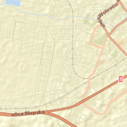 Lębork Street Map