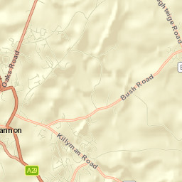 Dungannon Street Map