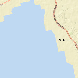 Schobüll Street Map