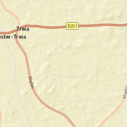 Treia Street Map