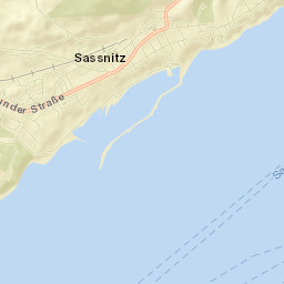 Saßnitz Street Map