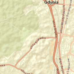 Gdynia Street Map
