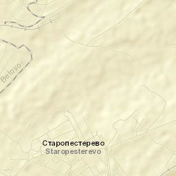 Staropesterevo Street Map