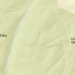 Gallansay Lane, Kirkby Stephen, Cumbria Street Map