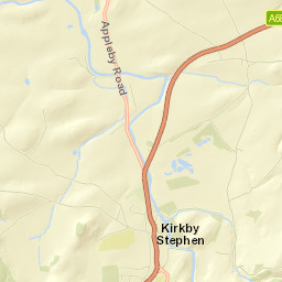 Kirkby Stephen Street Map