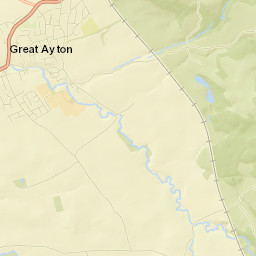 Great Ayton Street Map