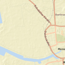 Husum Street Map