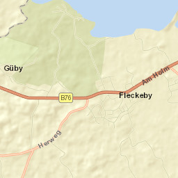Fleckeby Street Map