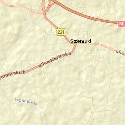 Szemud Street Map