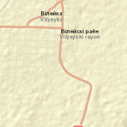 Vilyeyka Street Map