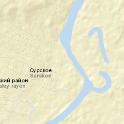 Surskoye Street Map