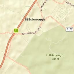 Hillsborough Street Map