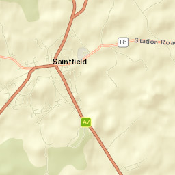 Saintfield Street Map