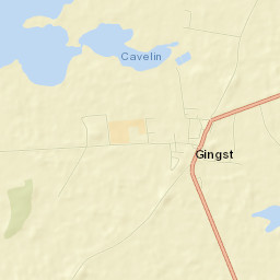 Gingst Street Map