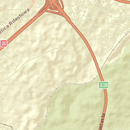 Wielki Kack Street Map