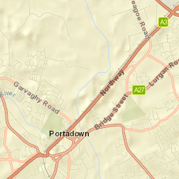 Portadown Street Map