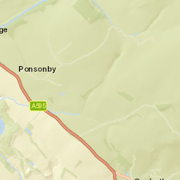 Wasdale Road, Gosforth, Seascale, Cumbria Street Map