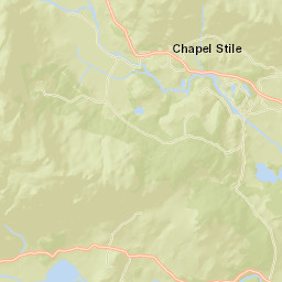 Side Gates, Lake District National Park, Ambleside Street Map