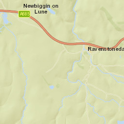 1 Mill Street, Ravenstonedale, Kirkby Stephen Street Map