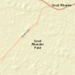 Groß Rheide Street Map