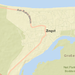 Zingst Street Map
